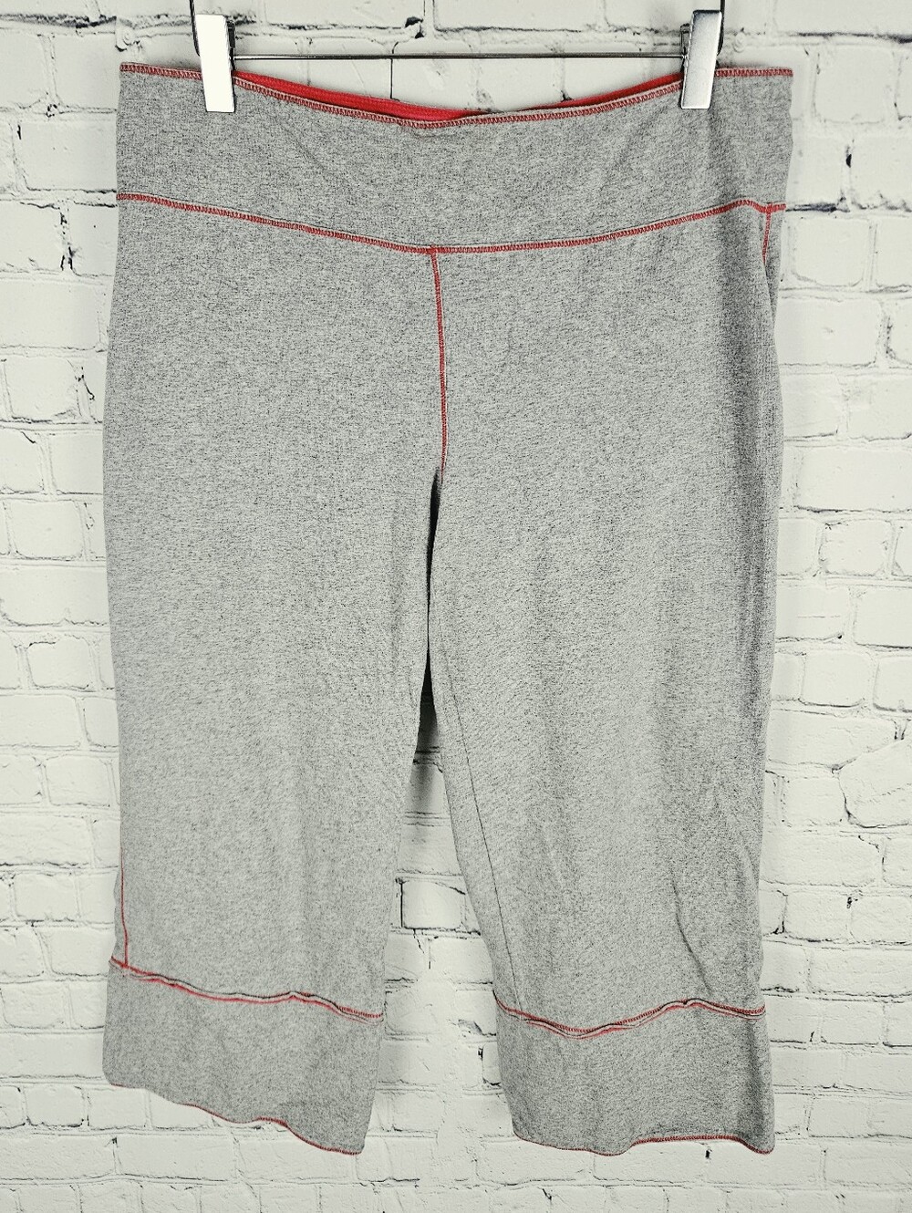 NEON BUDDHA | cropped sweatpant split hem capri